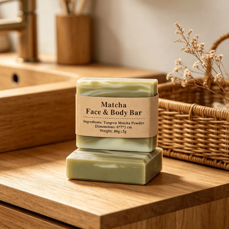 Matcha Face & Body Bar - Elsvart