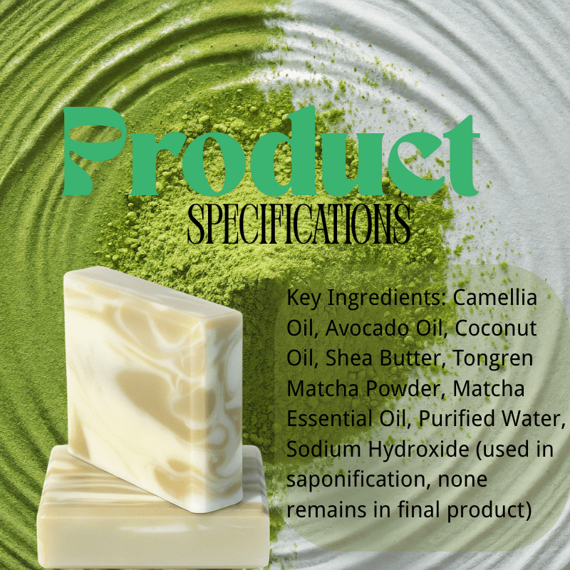 Matcha Face & Body Bar - Elsvart