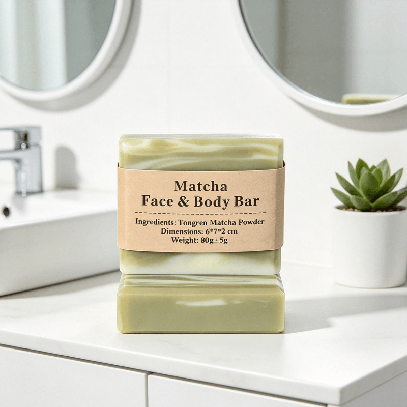 Matcha Face & Body Bar - Elsvart