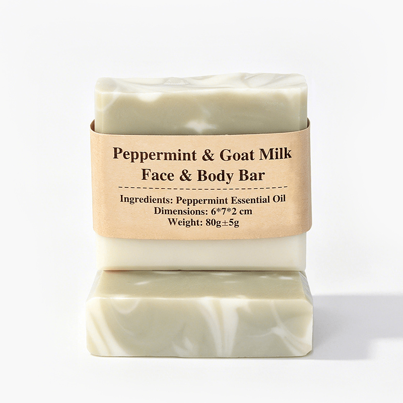 Peppermint & Goat Milk Face & Body Bar - Elsvart