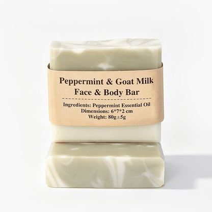 Peppermint & Goat Milk Face & Body Bar - Elsvart