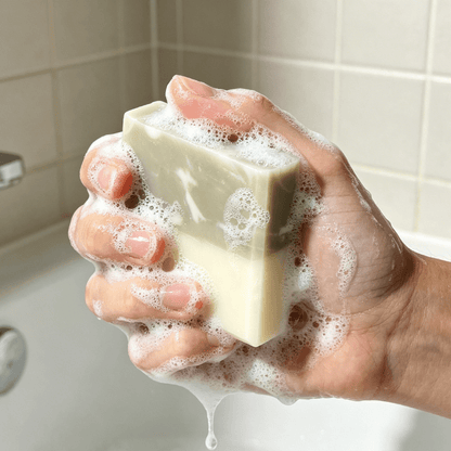 Peppermint & Goat Milk Face & Body Bar - Elsvart