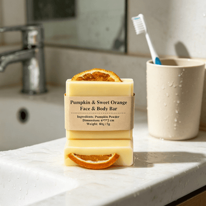 Pumpkin & Sweet Orange Face & Body Bar - Elsvart