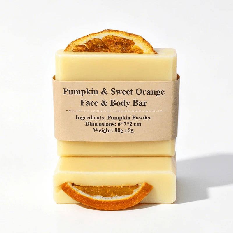Pumpkin & Sweet Orange Face & Body Bar - Elsvart