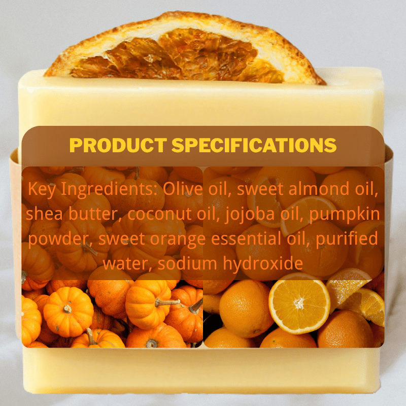 Pumpkin & Sweet Orange Face & Body Bar - Elsvart