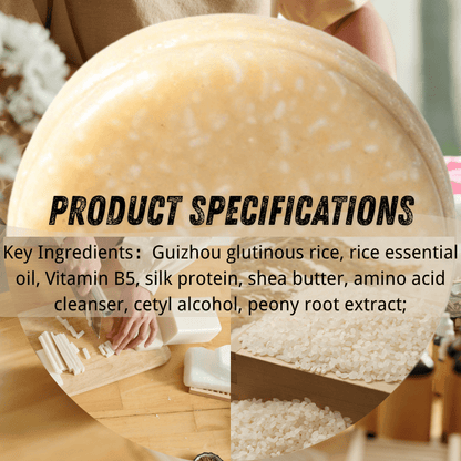 Rice Water Shampoo Bar - Elsvart